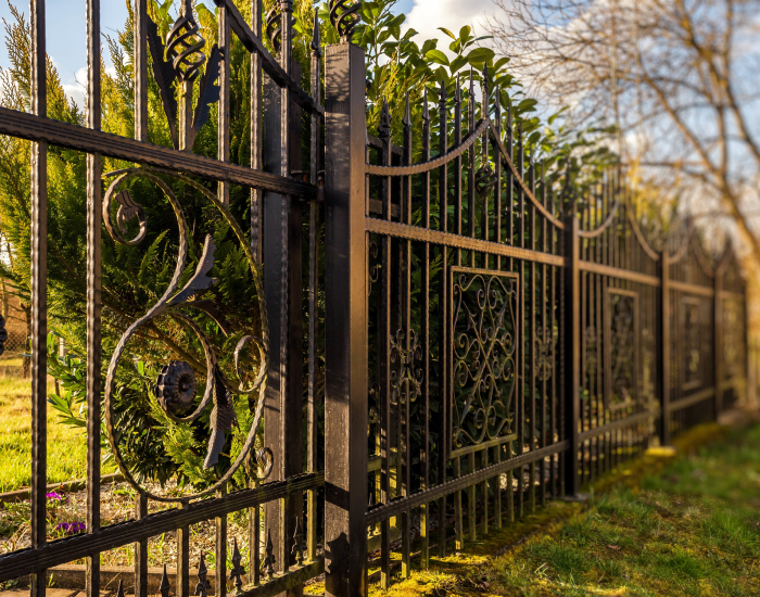 Wrought Iron Fence Installation